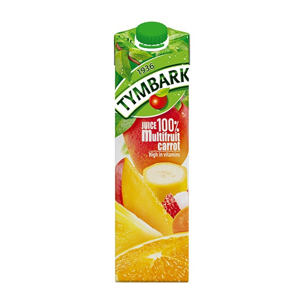 Tymbark Multifruit Juice 100% 12x1L