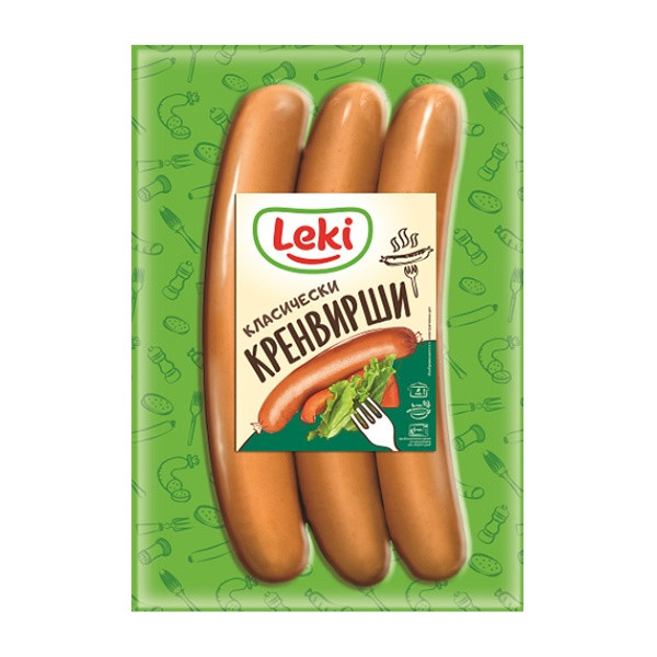 Bella Leki Frankfurters Smoked Boiled (30pcs/Box) 1x300g
