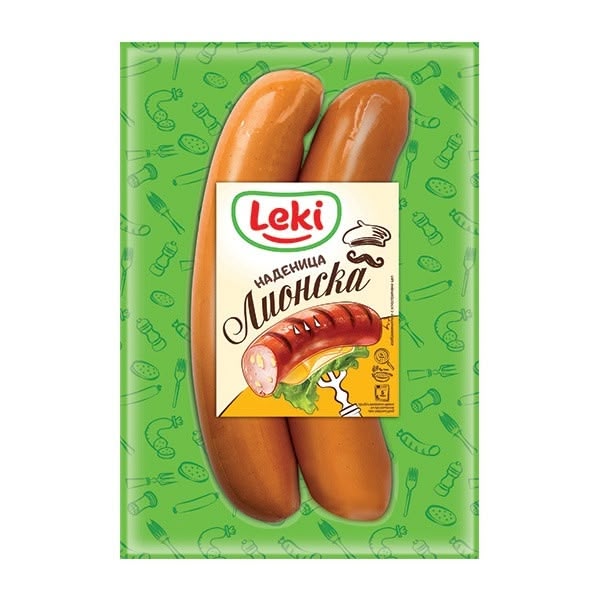 Bella Leki Lionese Sausage Boiled & Smoked (30pcs/Box) 1x400g