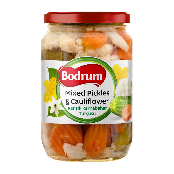 Bodrum 720cc Cauliflower Mixed Pickles 6x670g