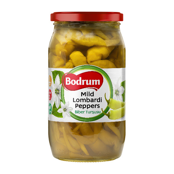 Bodrum 1000cc Mild Pepper Pickles 6x840g