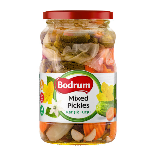 Bodrum 1700cc Mixed Vegetable Pickles 6x1600g