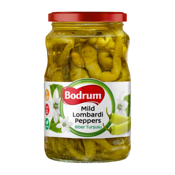 Bodrum 1700cc Mild Lombardi Peppers 6x1400g