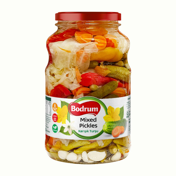Bodrum 2650cc Mixed Vegetable Pickles 6x2500g