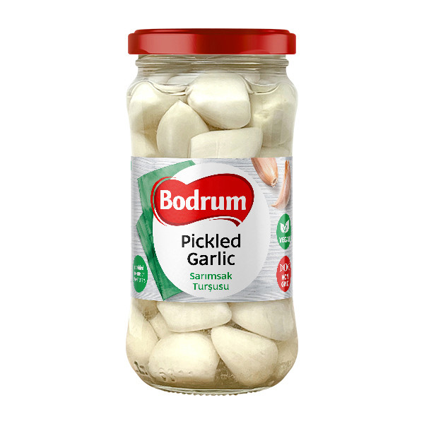 5Bodrum 370cc Pickled Garlic with Vinegar 6x340g