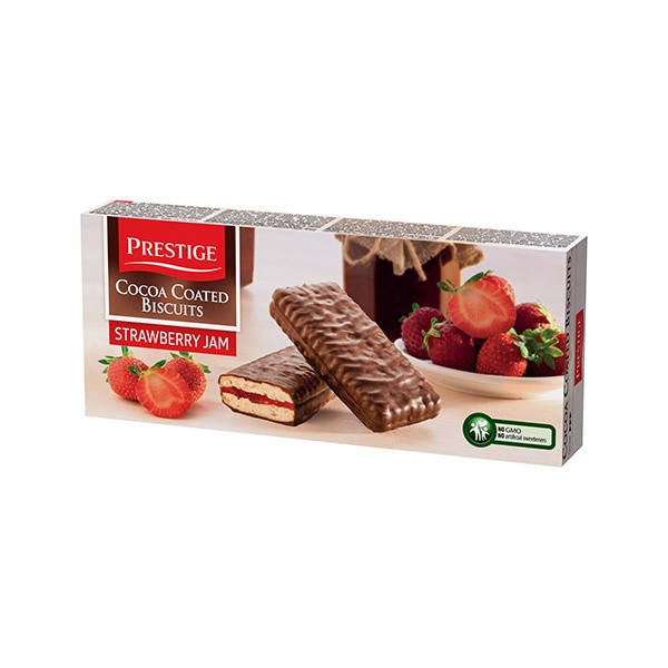 Prestige Cocoa Biscuits Strawberry 16x178g