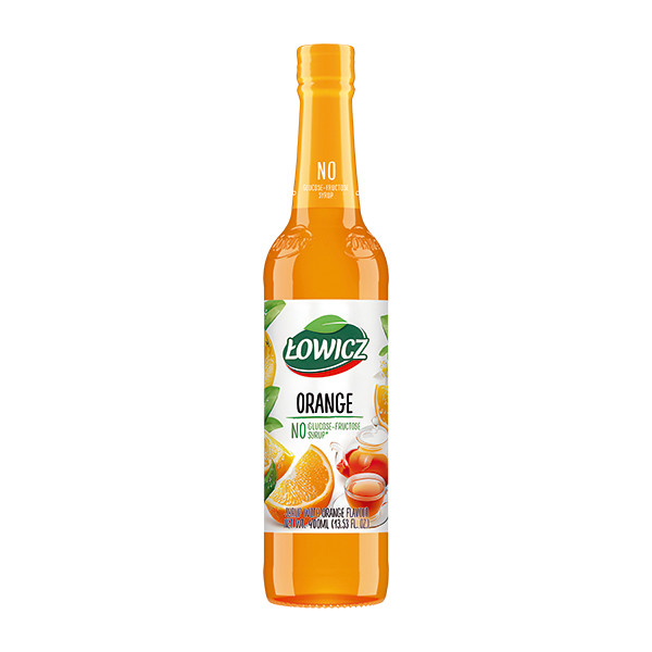 Lowicz Syrup Orange 6x400ml