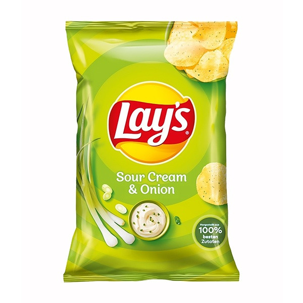 Lays Sour Cream & Onion 9x150g