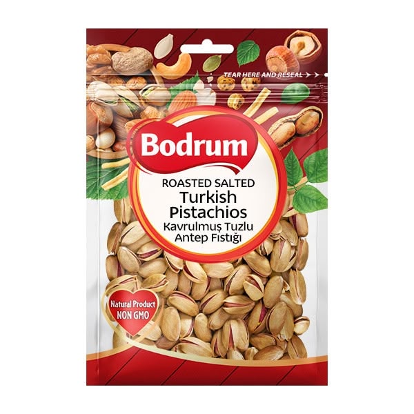 Bodrum Turkish Pistachios 8x150g
