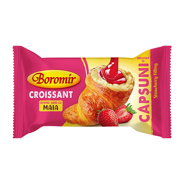 Boromir Croissant with Strawberry Jam 30x60g