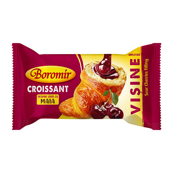 Boromir Croissant with Sourcherry Jam 30x60g