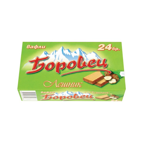 Borovets Hazelnut Wafers 20x550g