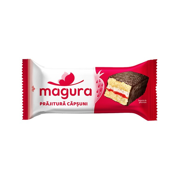 Kandia Magura Cake Strawberry 24x35g