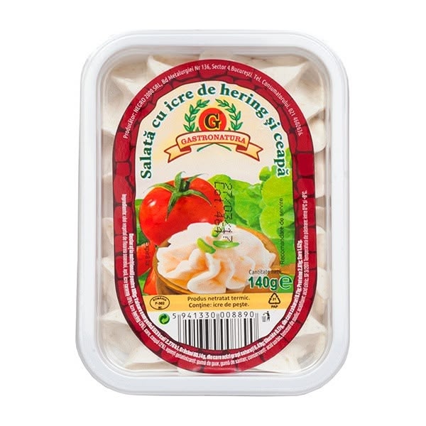 Negro 2000 Herring Roe Salad with Onion (Gastronatura) 12x140g