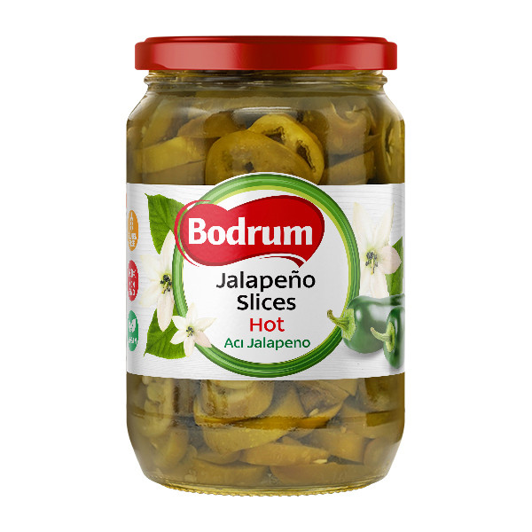 5Bodrum 720cc Jalapeno Pepper Rondel 6x680g