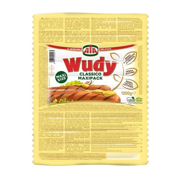 Aia Wudy Sausage Maxi P 1000g