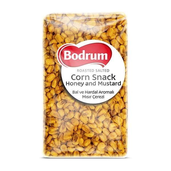 Bodrum Corn Snack Honey and Mustard (Misir Cerezi) 6x400g
