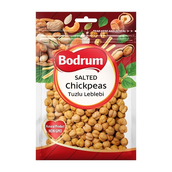 Bodrum Chickpeas Salted (Tuzlu Leblebi) 8x150g