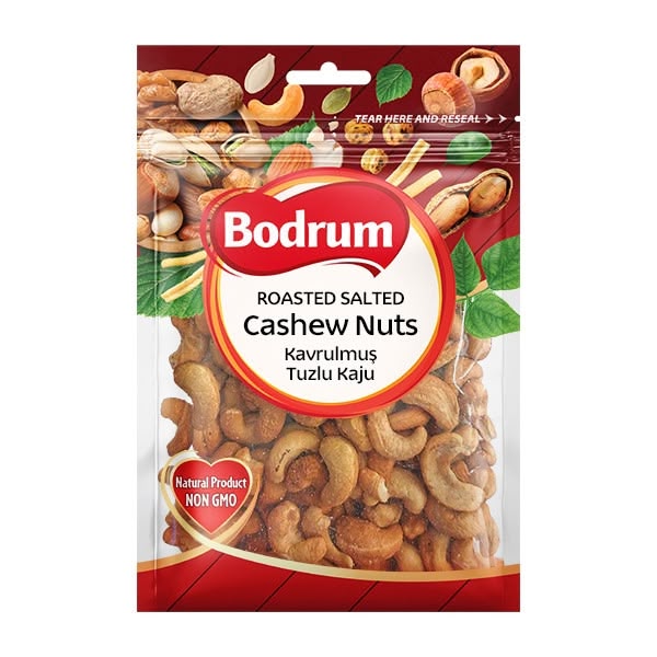 Bodrum Cashew Nuts R&S 6x150g