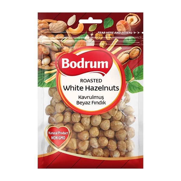 Bodrum Roasted White Hazelnut (Findik Ici) 6x150g