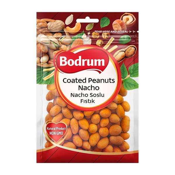 Bodrum Peanuts Coated Nacho 6x150g