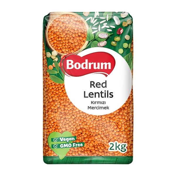 Bodrum Red Lentils 4x2kg