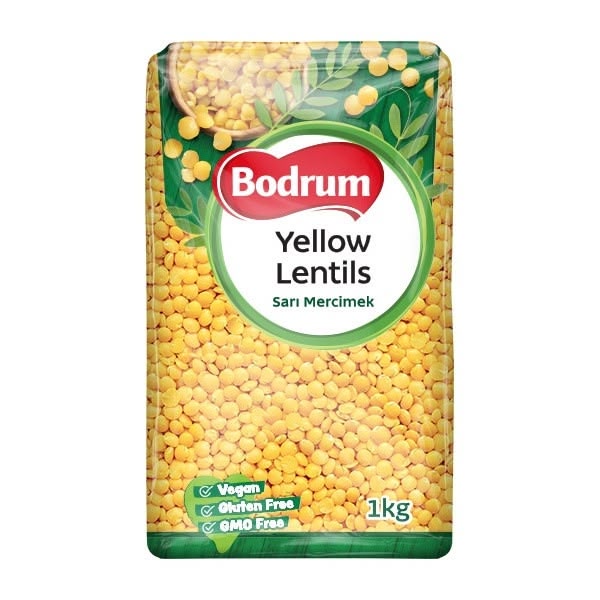 Bodrum Yellow Lentils  6x1kg