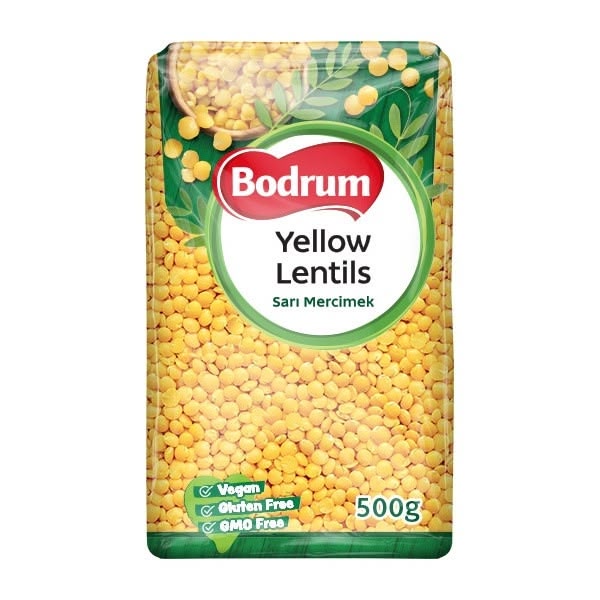 Bodrum Yellow Lentils 6x500g