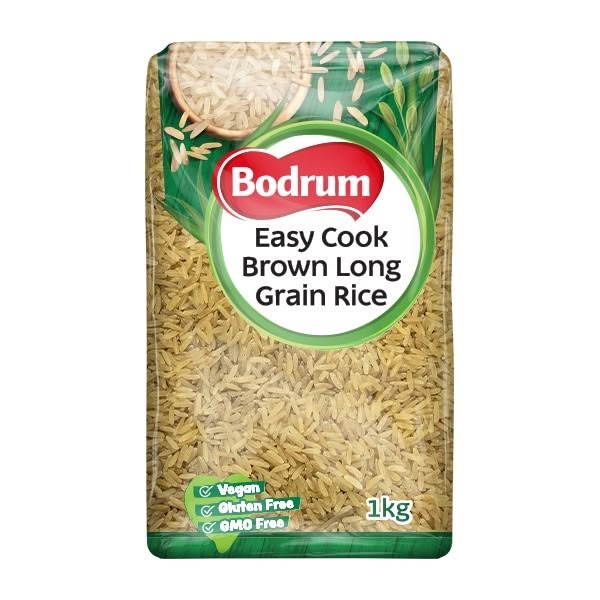 Bodrum Brown Easy Cook Rice 6x1kg