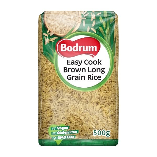 Bodrum Brown Easy Cook Rice 6x500g