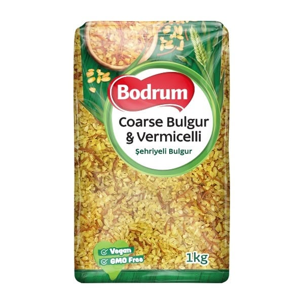 Bodrum Bulgur Coarse with Vermicelli 6x1kg
