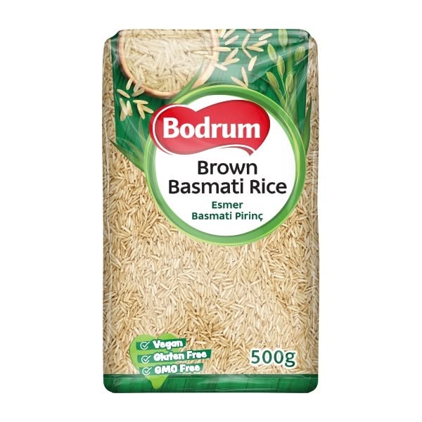 Bodrum Brown Basmati Rice 6x500g