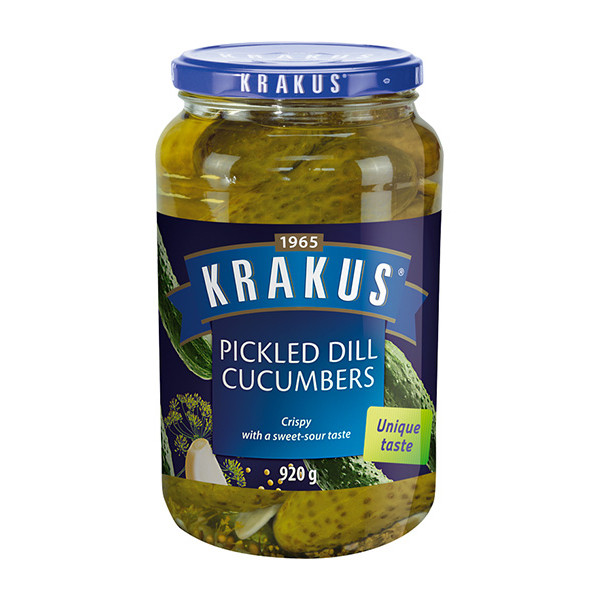 Krakus Pickled Dill Cucumbers 6x920g