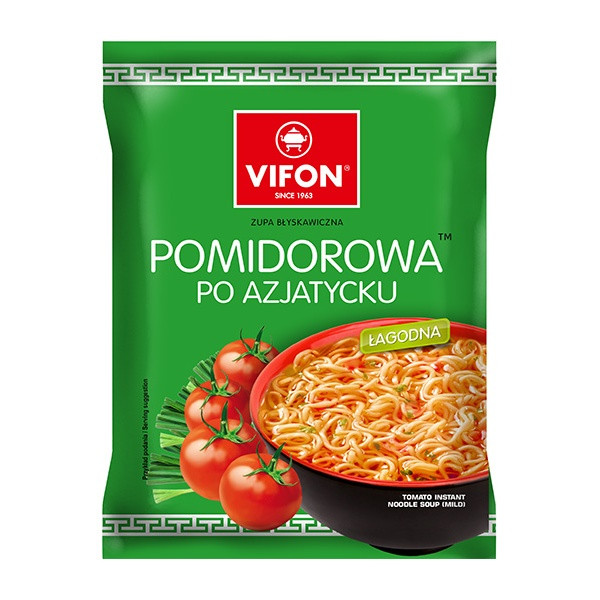 Vifon Noodle Soup Tomato (Zupa Pomidorowa) 24x70g
