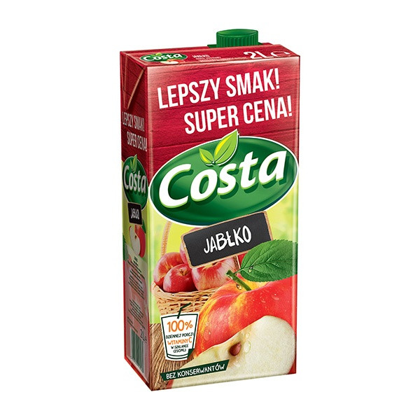 Costa Apple Drink 6x2L