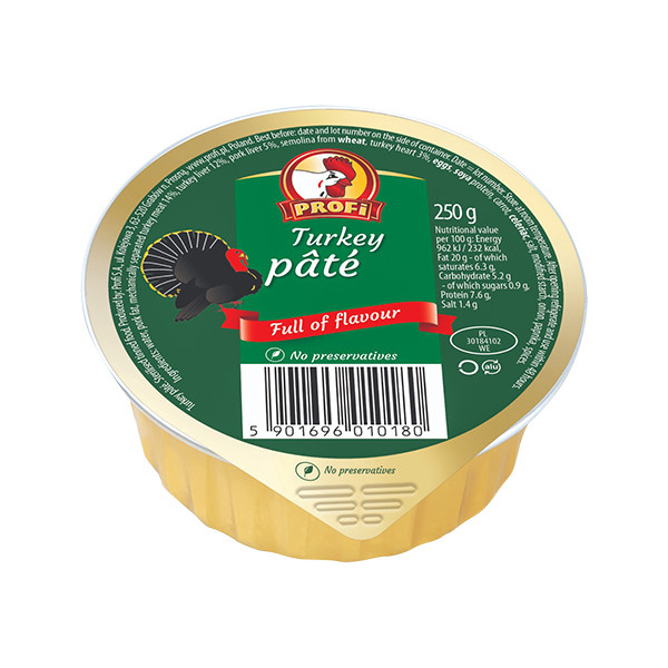 Profi Turkey Poultry Pate 8x250g
