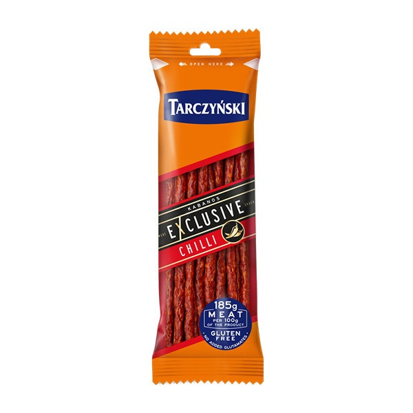 Tarczynski Exclusive Chilli Kabanos Sausages (18) 1x105g