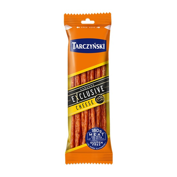 Tarczynski Exclusive Cheese Kabanos Sausages (18) 1x105g