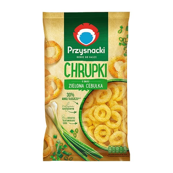 Przysnacki Prazynki Chrupki Green Onion 15x140g