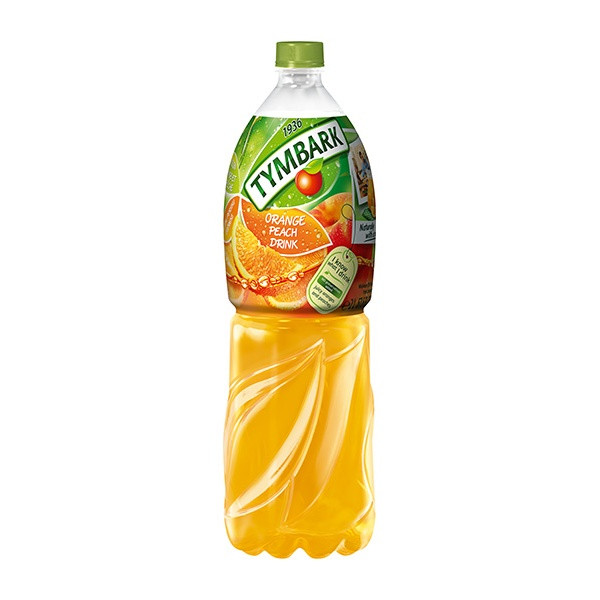 Tymbark Orange & Peach (Aseptic Bottle) 6x2L