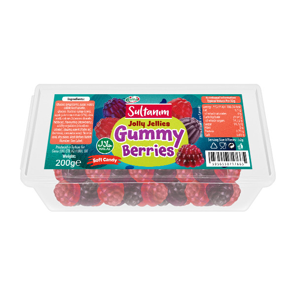 Sultanim Jelly Blackberry 12x200g