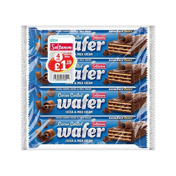 Sultanim Multipack Wafer - Classic 22x(4x50g)