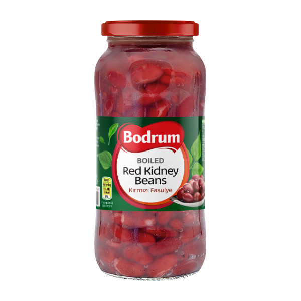Bodrum Boiled Red Kidney Beans (Jar) 12x540g