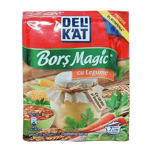 Delikat Bors Legume - Vegetable Food Seasoning 14x65g