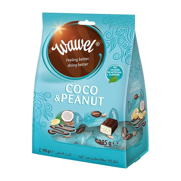 Wawel Coconut Peanut 14x195g