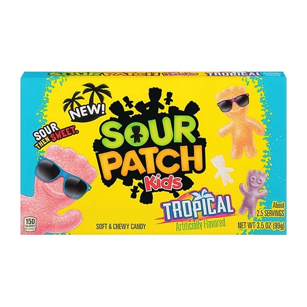 Sour Patch Theatre Boxes Tropical 12x99g