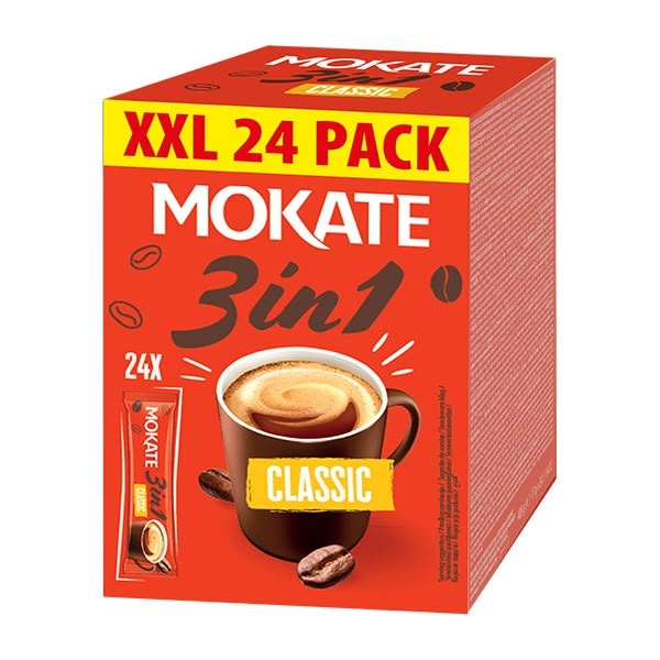 Mokate Coffee XXL 3in1 Classic 6x24x17g