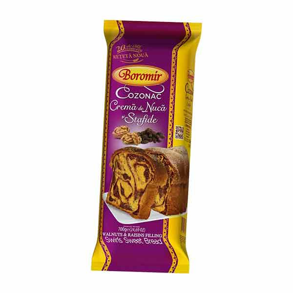 Boromir Cozonac with Walnuts and Raisins 9x450g