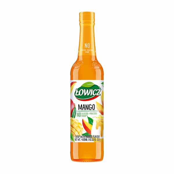 Lowicz Syrup Mango 6x400ml