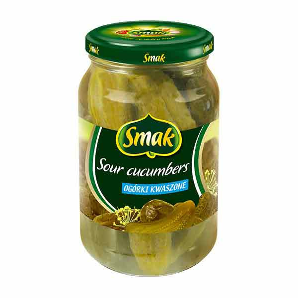 Smak Pickled Cucumbers in Brine 6x900g